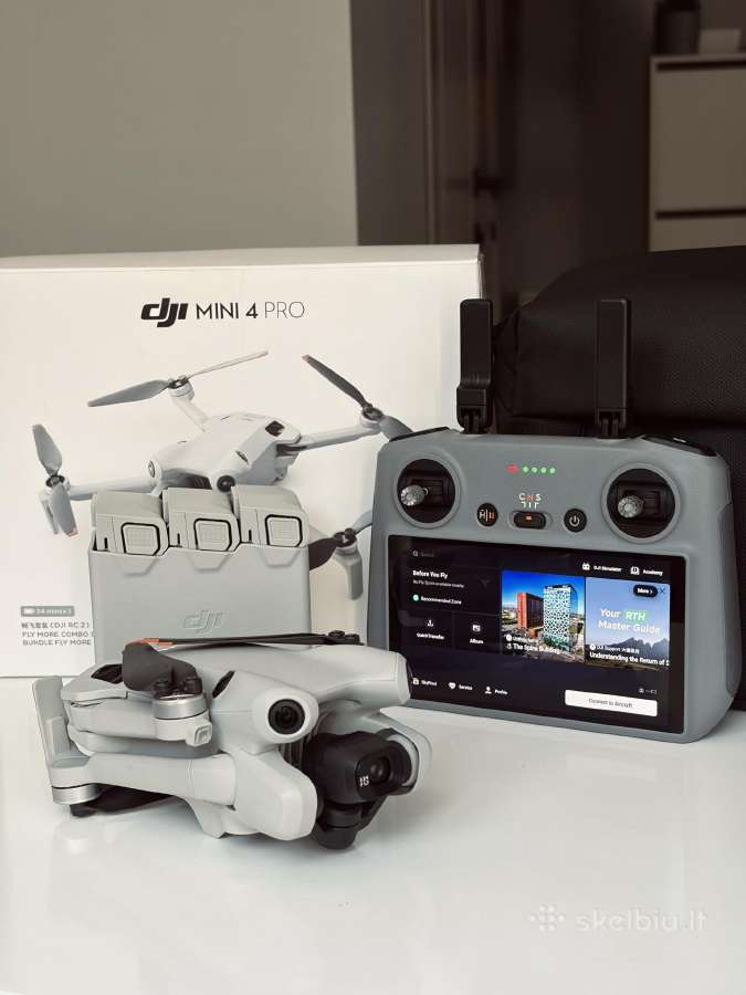 Parduodamas Dji mini 4 Pro Fly More Combo + Nd! - nuotraukos Nr. 5