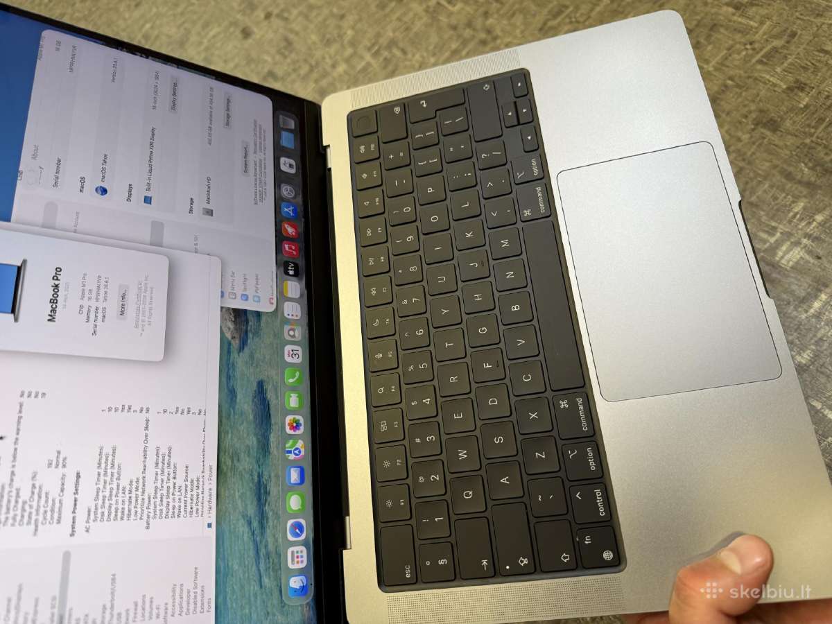 MacBook pro 14 - nuotraukos Nr. 2