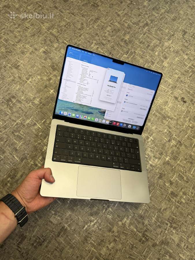 MacBook pro 14 - nuotraukos Nr. 7