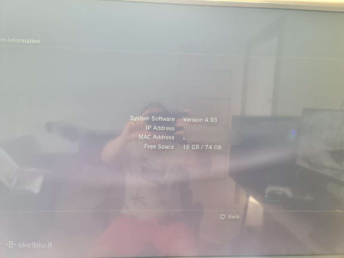 Playstation 3 80gb Atrištas - nuotraukos Nr. 5