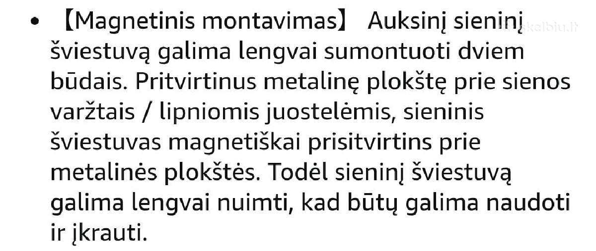 LED pakraunami sieniniai šviestuvai ,4 vnt - nuotraukos Nr. 7