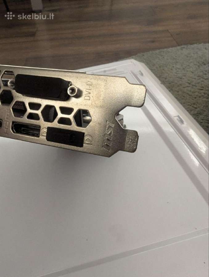 Msi Geforce Gtx 1060 Armor 6gb Oc vaizdo plokštė - nuotraukos Nr. 3