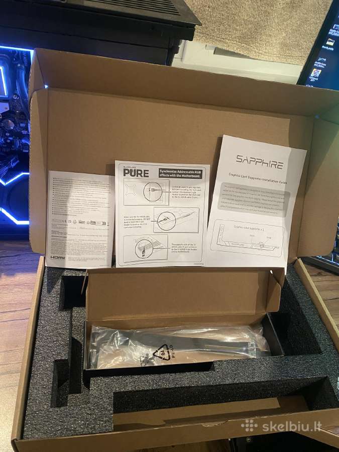 Sapphire nitro+ amd radeon rx 9060 XT 16 GB - nuotraukos Nr. 3