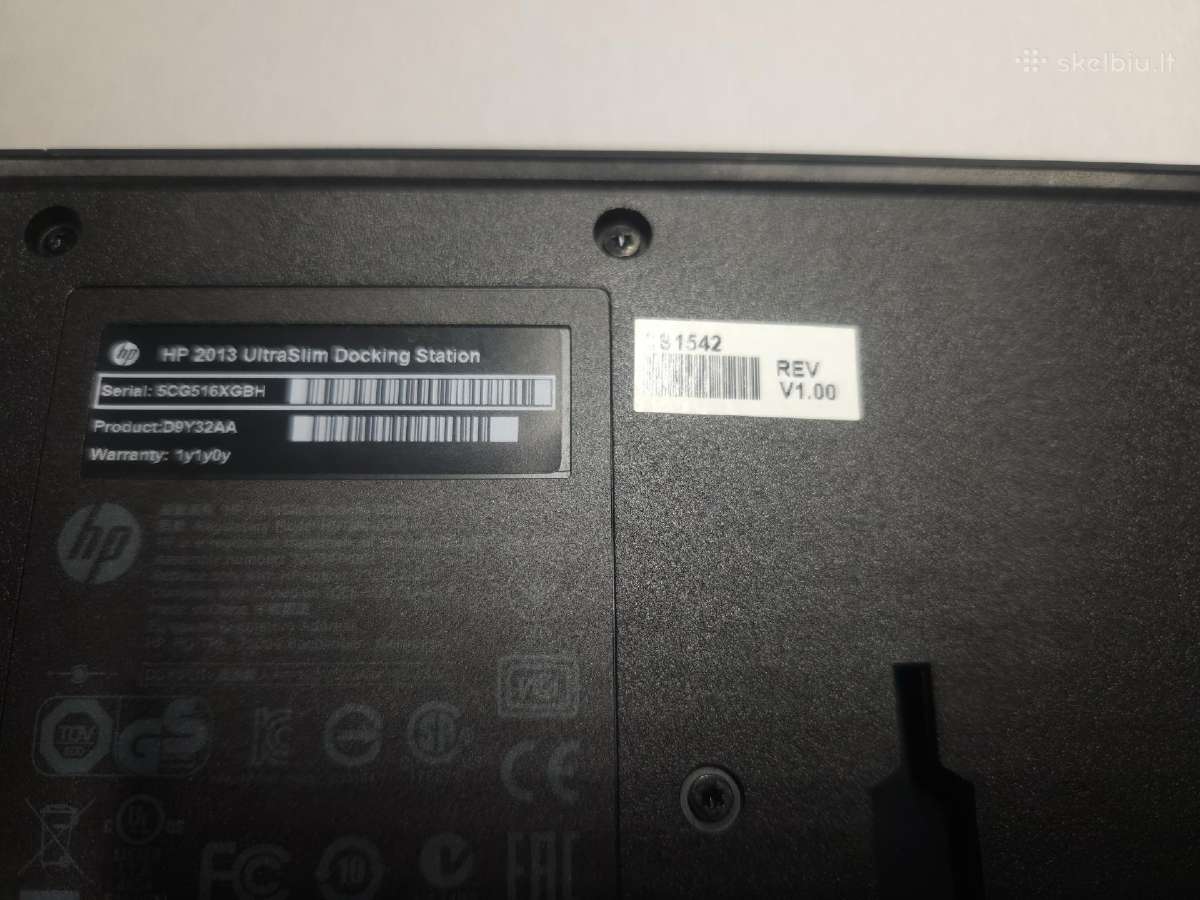 Hp Elitebook 820 G3 16 GB RAM 256 GB SSD + Dock - nuotraukos Nr. 10