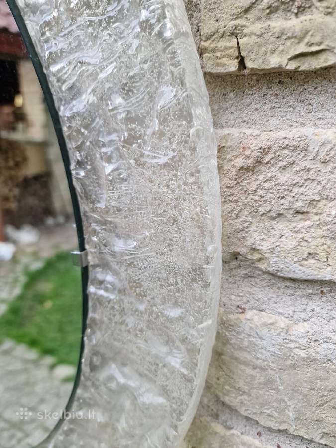Vintažinis mid century lucito remo veidrodis - nuotraukos Nr. 12