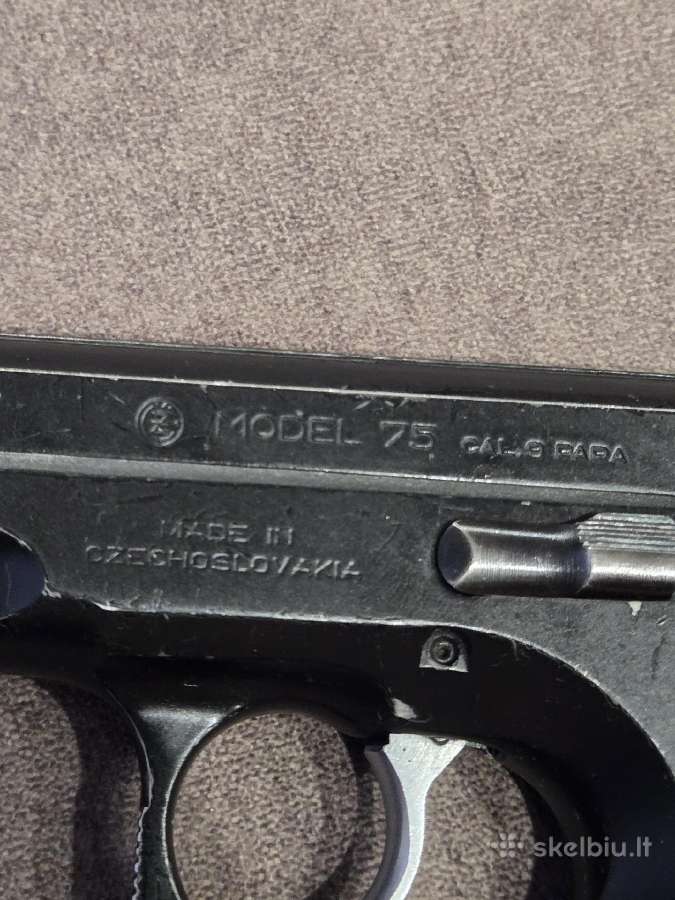 Pistoletas Cz 75 (Su Gedimino stulpais) - nuotraukos Nr. 7
