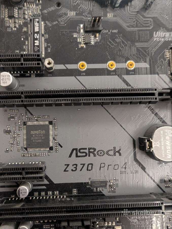 Asrock Z370 Pro4 Lga1151 Atx motininė plokštė - nuotraukos Nr. 4