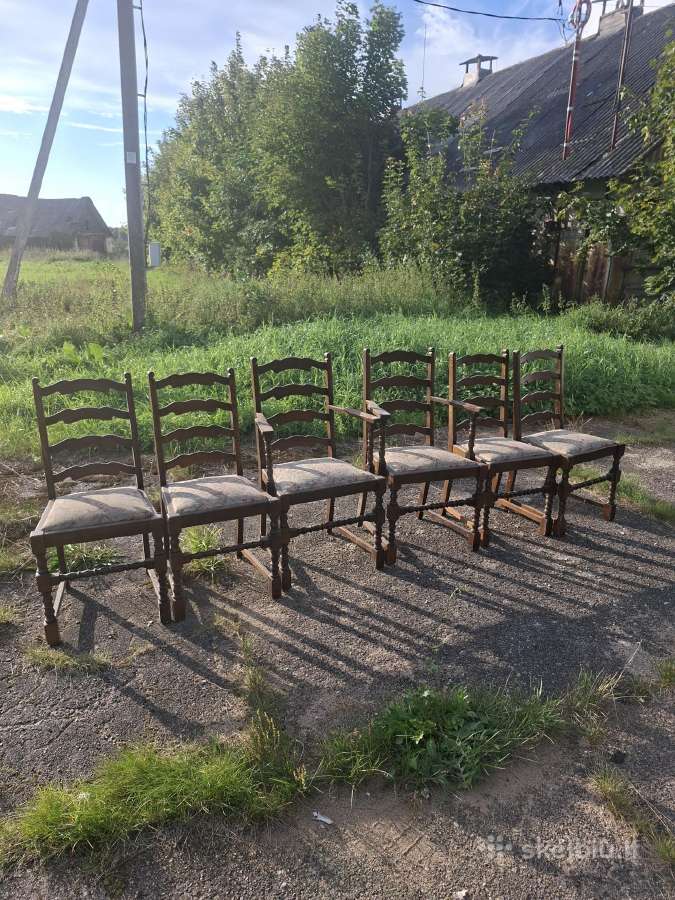 Stalas ir 6 kėdės - nuotraukos Nr. 8
