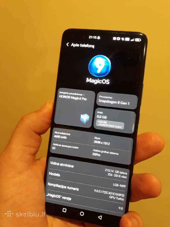Honor Magic 4 Pro - nuotraukos Nr. 3