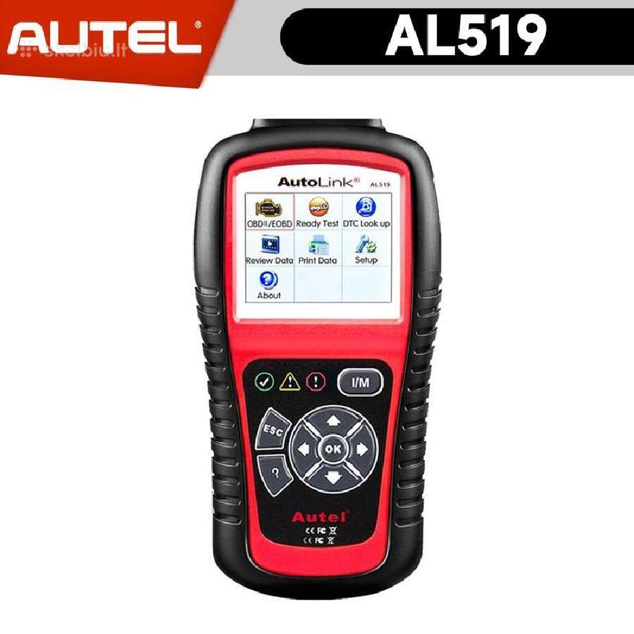 Autel Autolink Al519 Obd2 skaitytuvas - nuotraukos Nr. 3