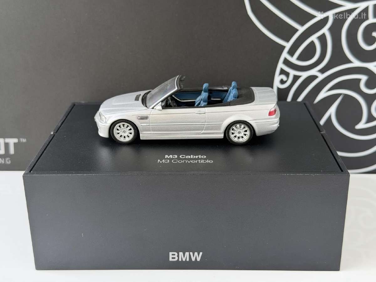 Bmw M3 Cabriolet 1:43 - nuotraukos Nr. 9