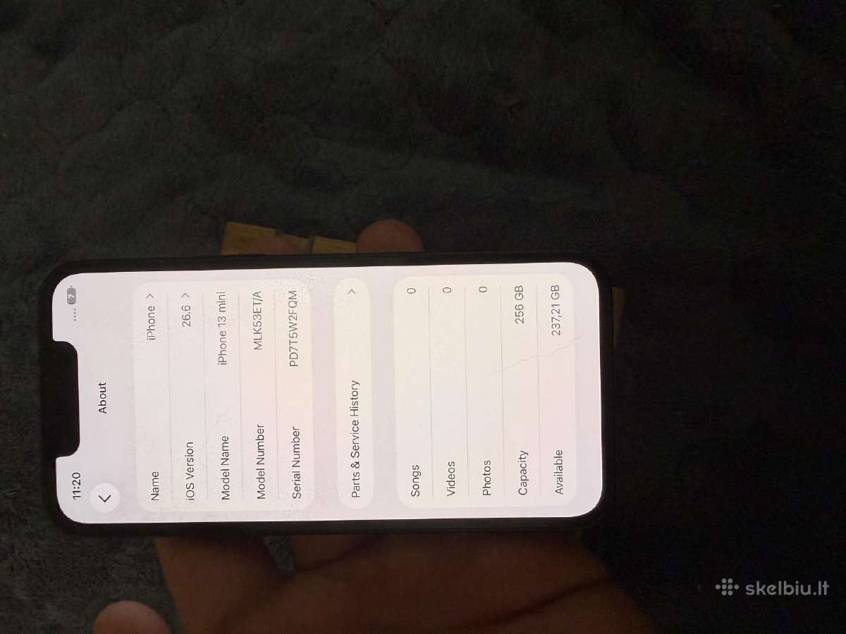 iPhone 13 mini 256gb - nuotraukos Nr. 6