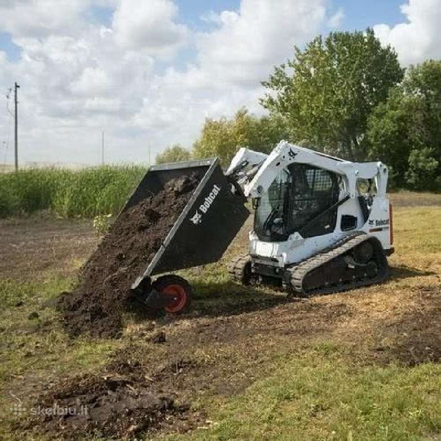 Bobcat ,visi zemes darbai. - nuotraukos Nr. 37