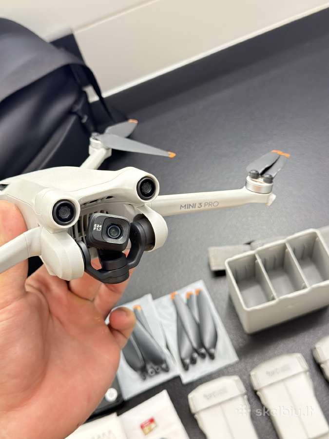 Dji Mini 3 Pro Fly More Combo + Nd Filtrai - nuotraukos Nr. 5