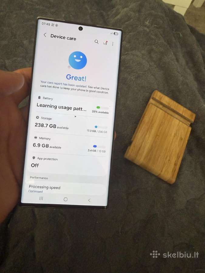 Samsung galaxy s22 ultra 256gb - nuotraukos Nr. 2