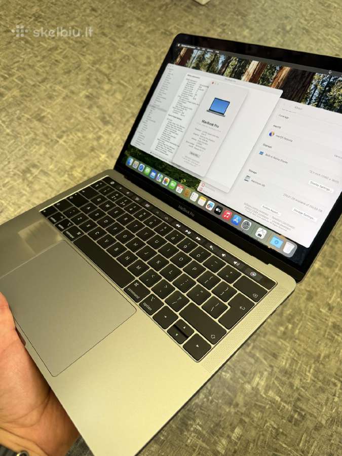 MacBook Pro 13" (2018) i5 /8ram /256ssd - nuotraukos Nr. 2