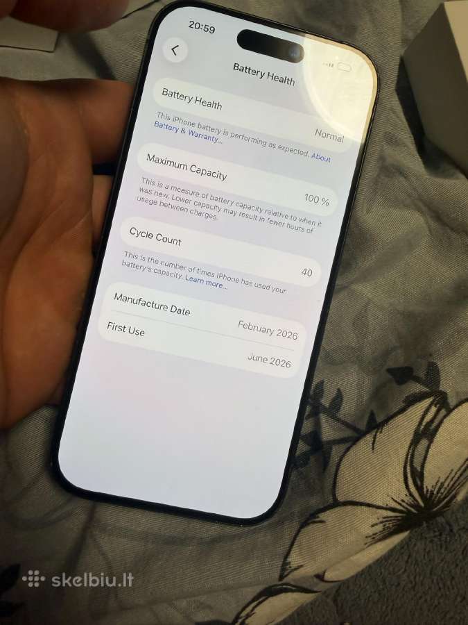 iPhone 15 256gb - nuotraukos Nr. 9