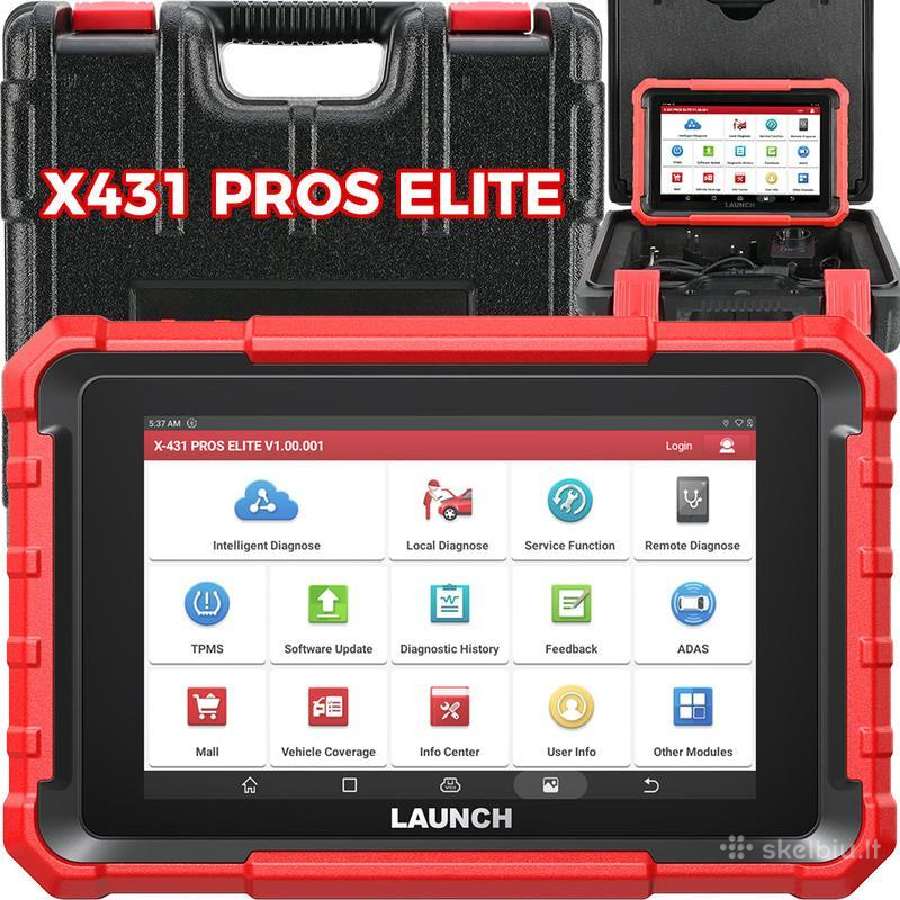 Launch X431 Pros V5.0 - profesionali diagnostika - nuotraukos Nr. 3