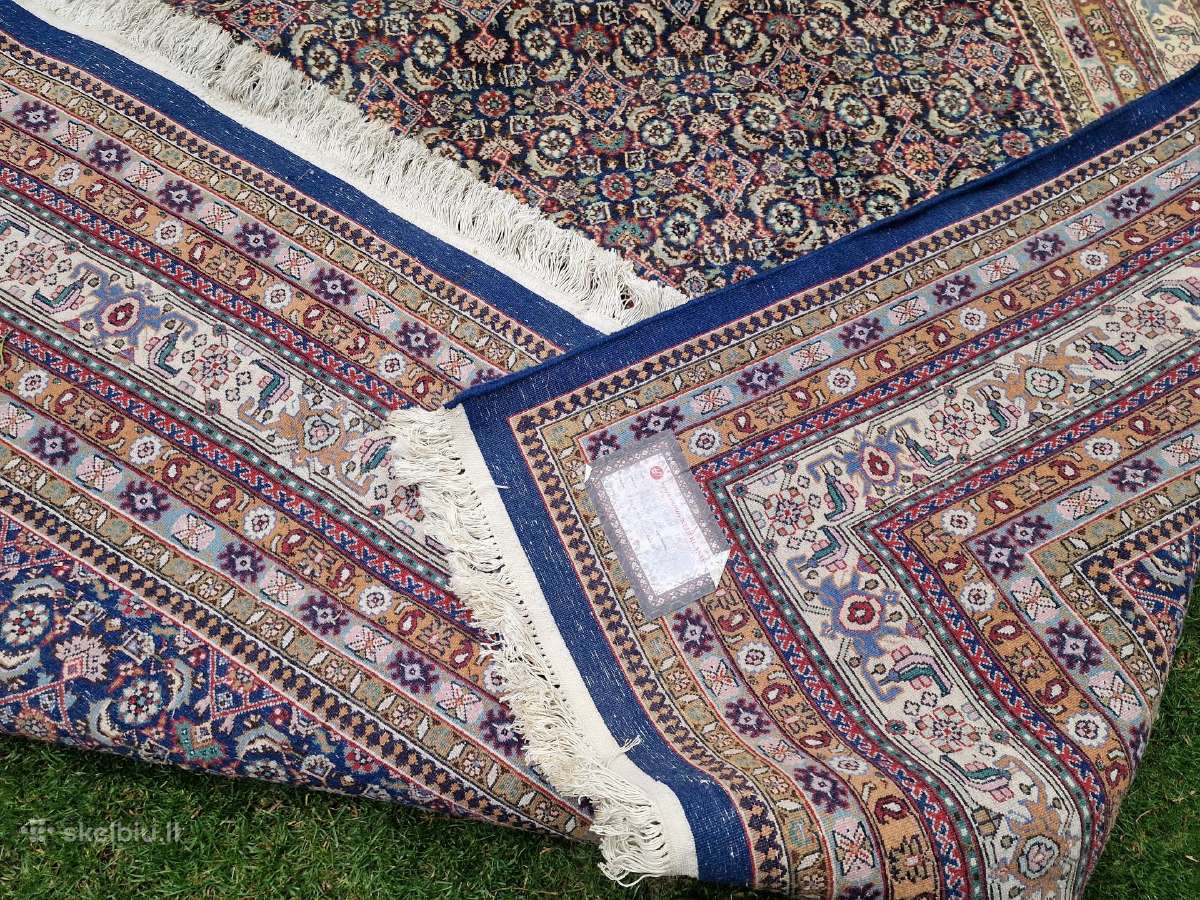 Vintažinis 3x4 m. vilnos kilimas Zahedan(iranas) - nuotraukos Nr. 11