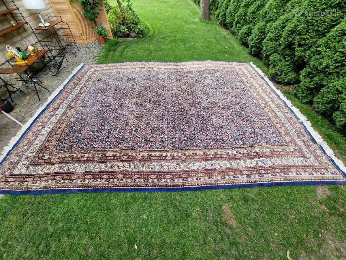 Vintažinis 3x4 m. vilnos kilimas Zahedan(iranas) - nuotraukos Nr. 14