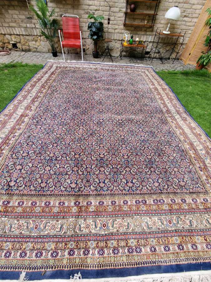 Vintažinis 3x4 m. vilnos kilimas Zahedan(iranas) - nuotraukos Nr. 21