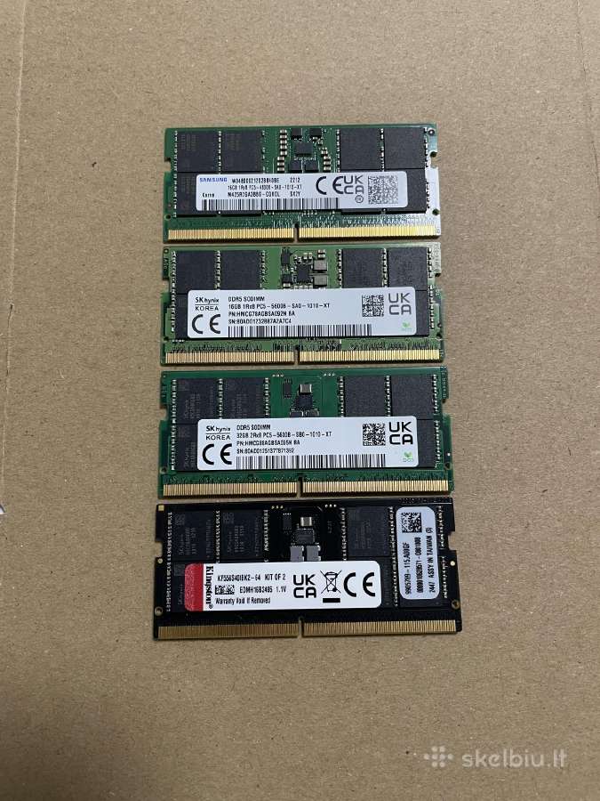 8gb/16gb/32gb Ddr4, 8gb/16gb/32gb Ddr5 - nuotraukos Nr. 5