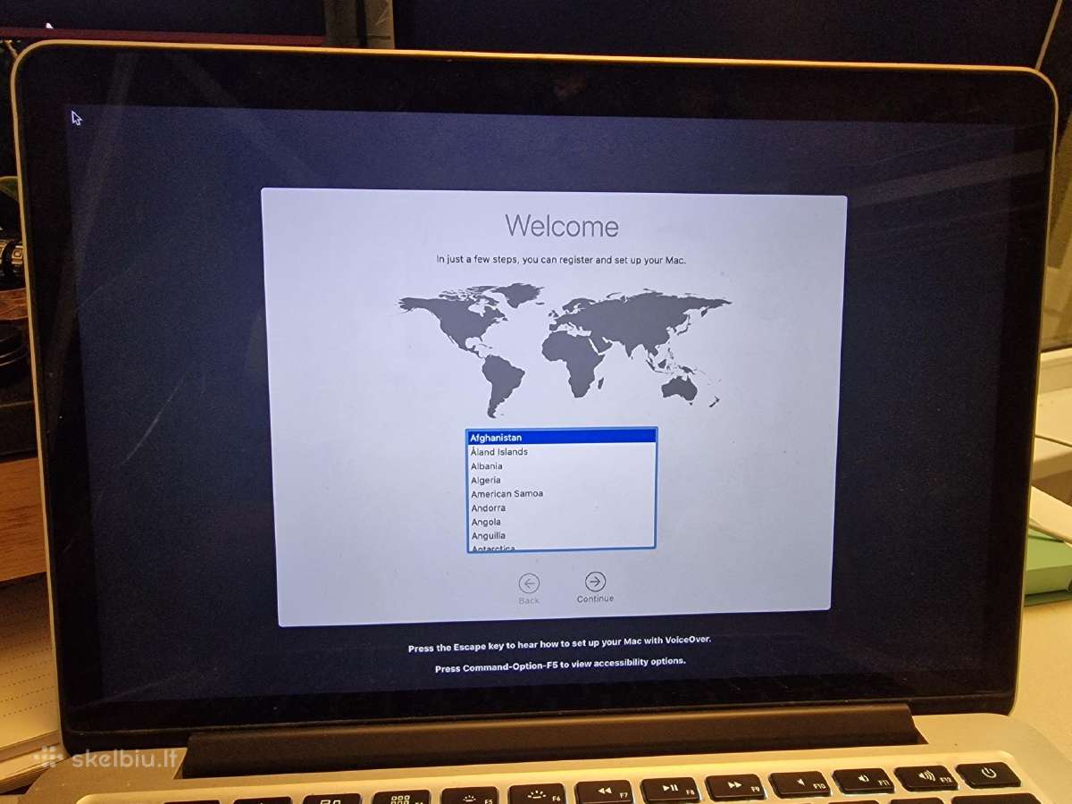 MacBook pro 2013 - nuotraukos Nr. 3