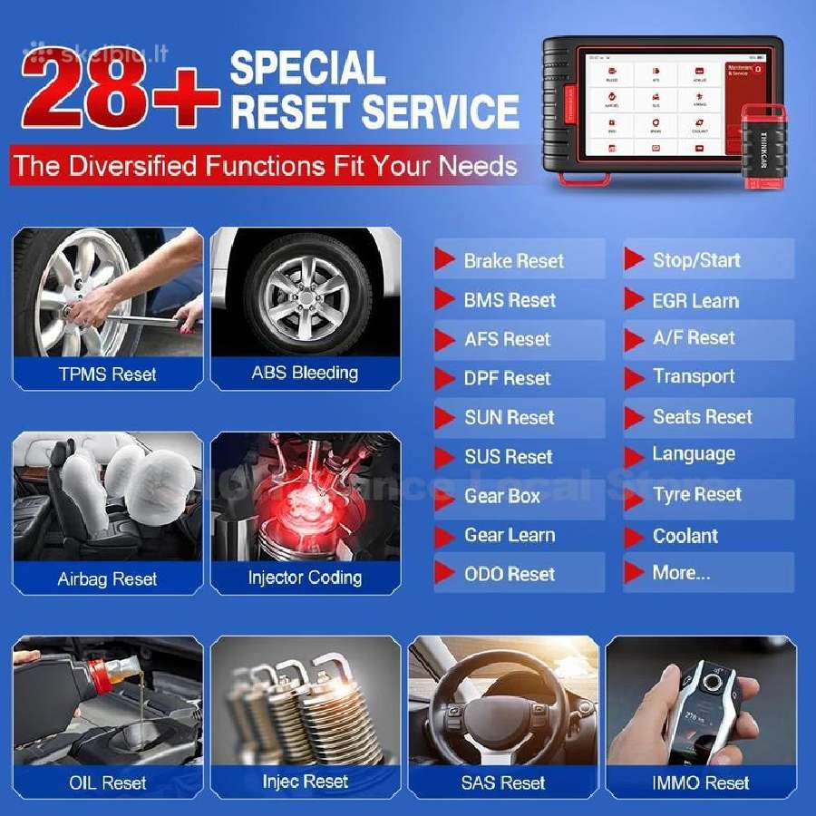 Thinkcar Thinkscan Max 2 diagnostikos prietaisas - nuotraukos Nr. 3