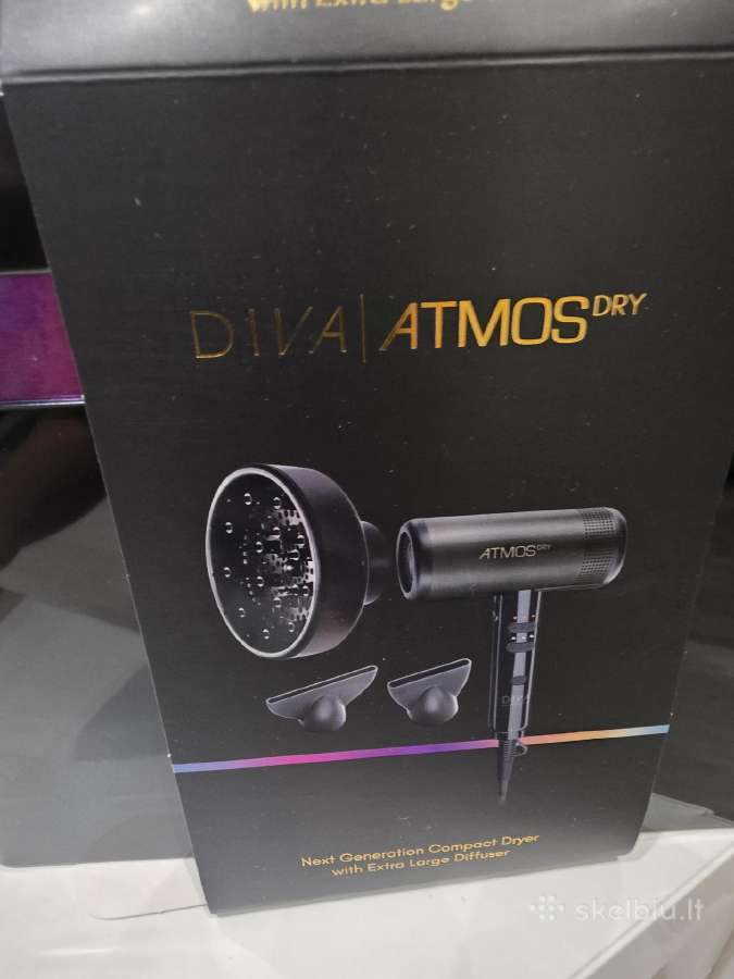 Diva Atmos plaukų džiovintuvas - nuotraukos Nr. 2