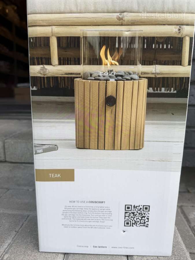 Dujinis Žibintas Cosiscoop Timber Teak - nuotraukos Nr. 3