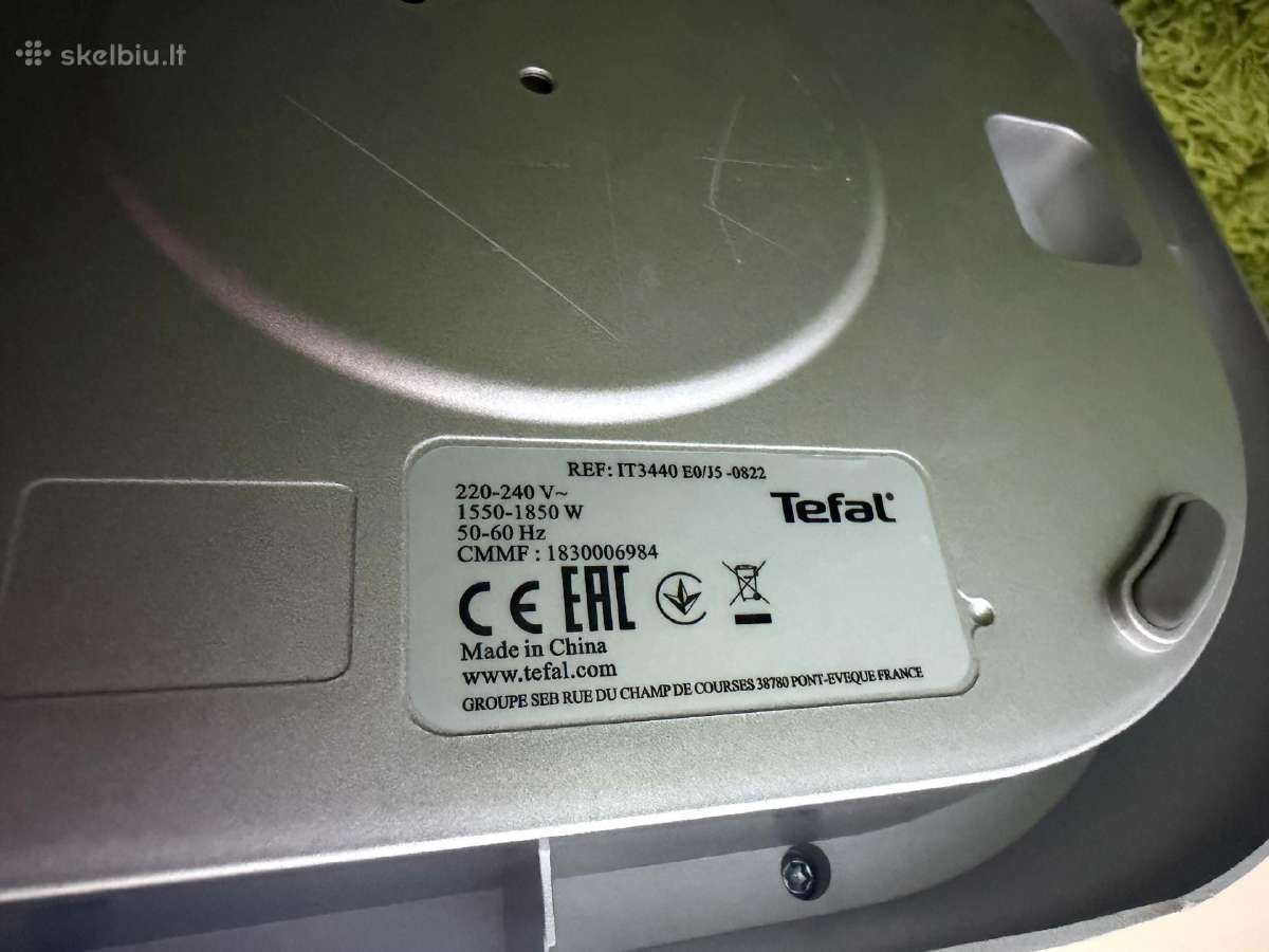 Tefal Pro Style 1800 W Garinimo sistema - nuotraukos Nr. 2