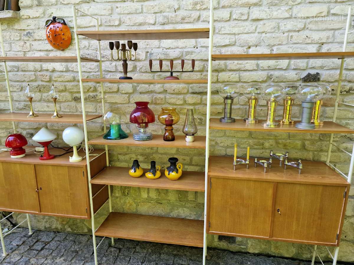 Vintažinės mid century interjero detalės - nuotraukos Nr. 8