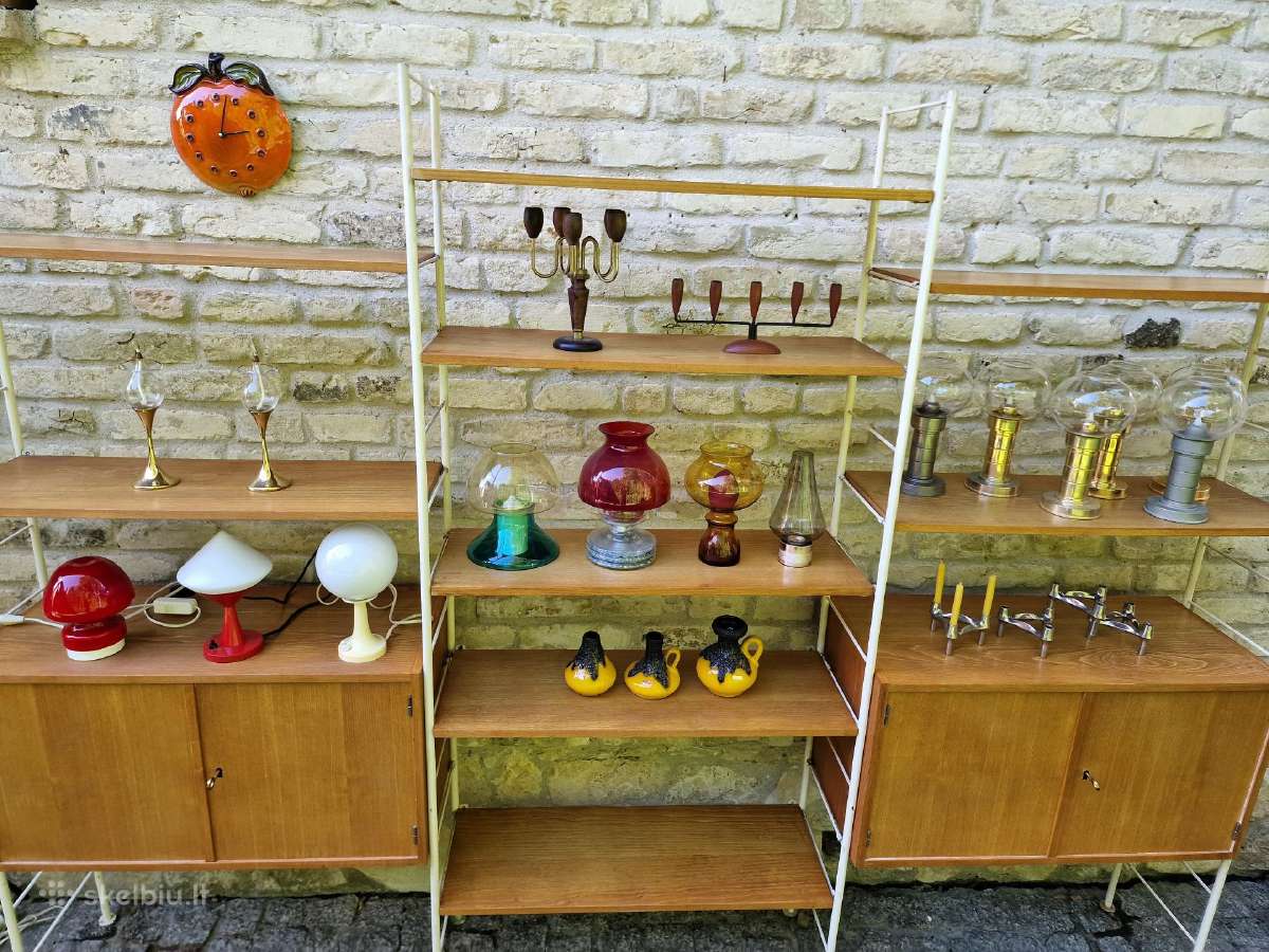 Vintažinės mid century interjero detalės - nuotraukos Nr. 12