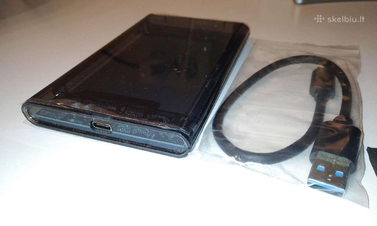 Sata 2.5" SSD HDD dežutė usb-c - nuotraukos Nr. 2