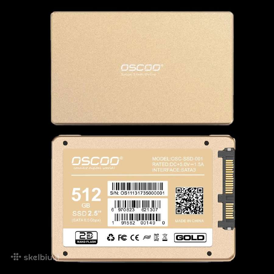 SSD 2.5" diskas Oscoo 512gb Mlc - nuotraukos Nr. 4
