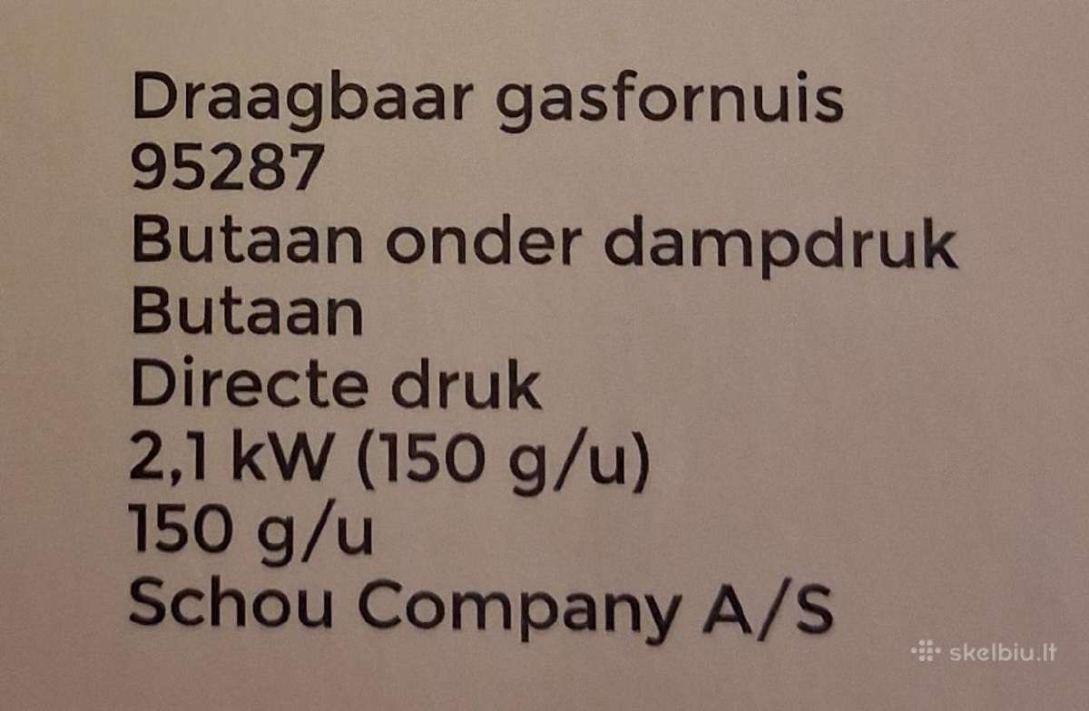 Turistinė dujinė viryklė - nuotraukos Nr. 6