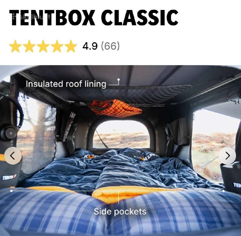 Naują, stogo palapinę Tentbox classic 2.0 - nuotraukos Nr. 3