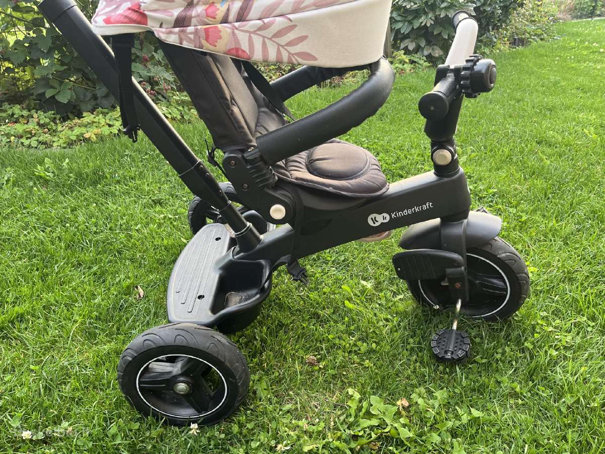 Labai nedaug naudotas triratukas kinderkraft - nuotraukos Nr. 2