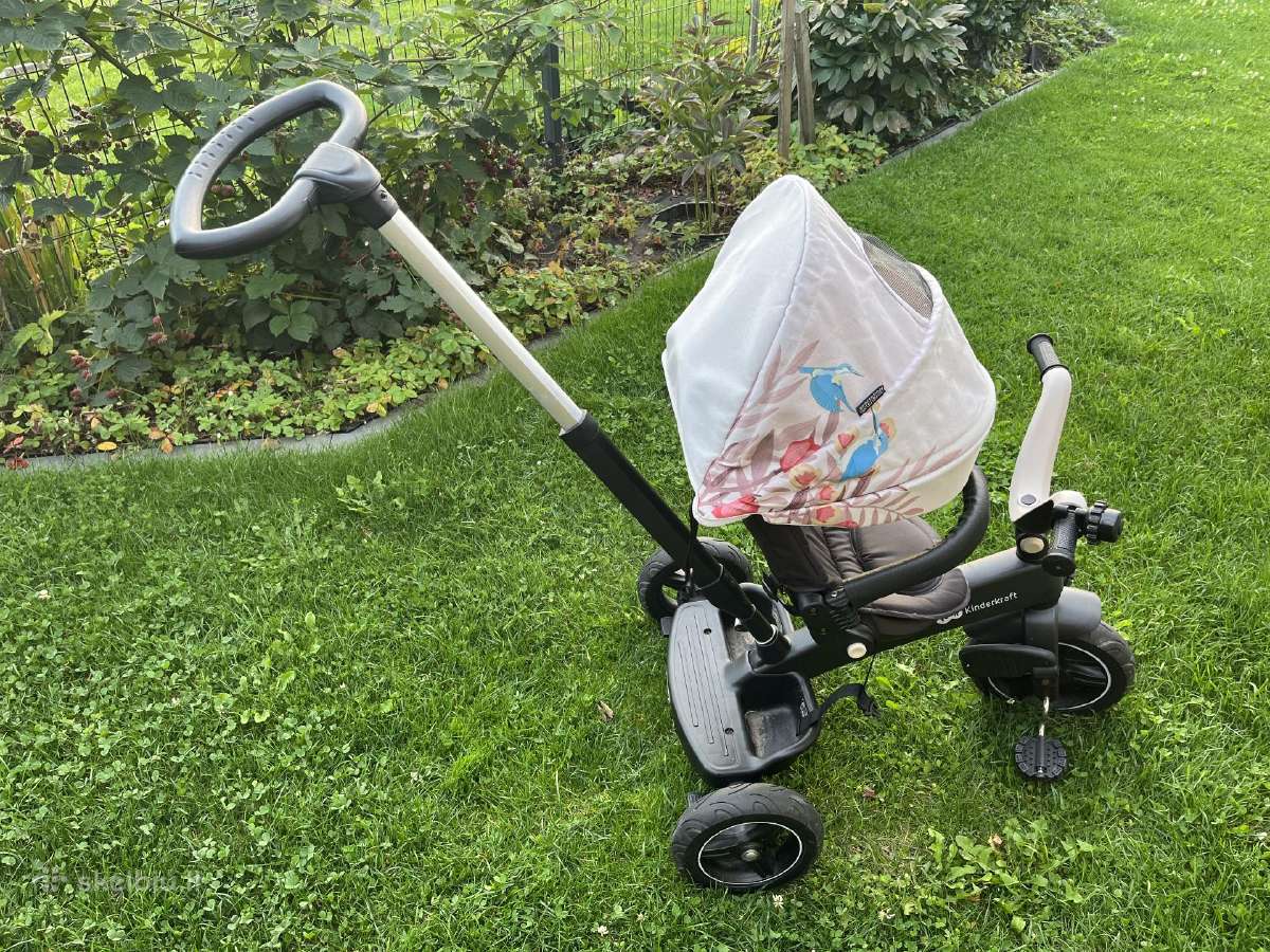 Labai nedaug naudotas triratukas kinderkraft - nuotraukos Nr. 4