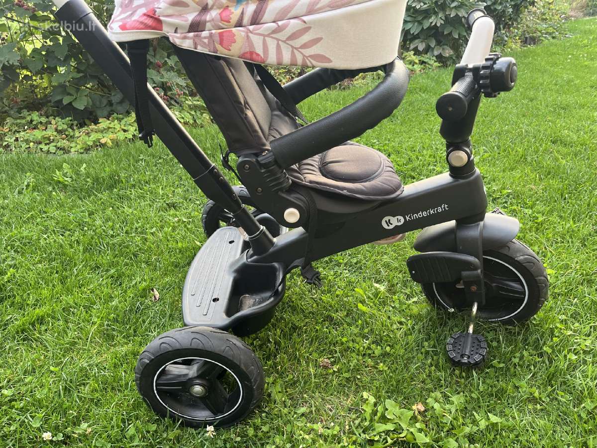 Labai nedaug naudotas triratukas kinderkraft - nuotraukos Nr. 5