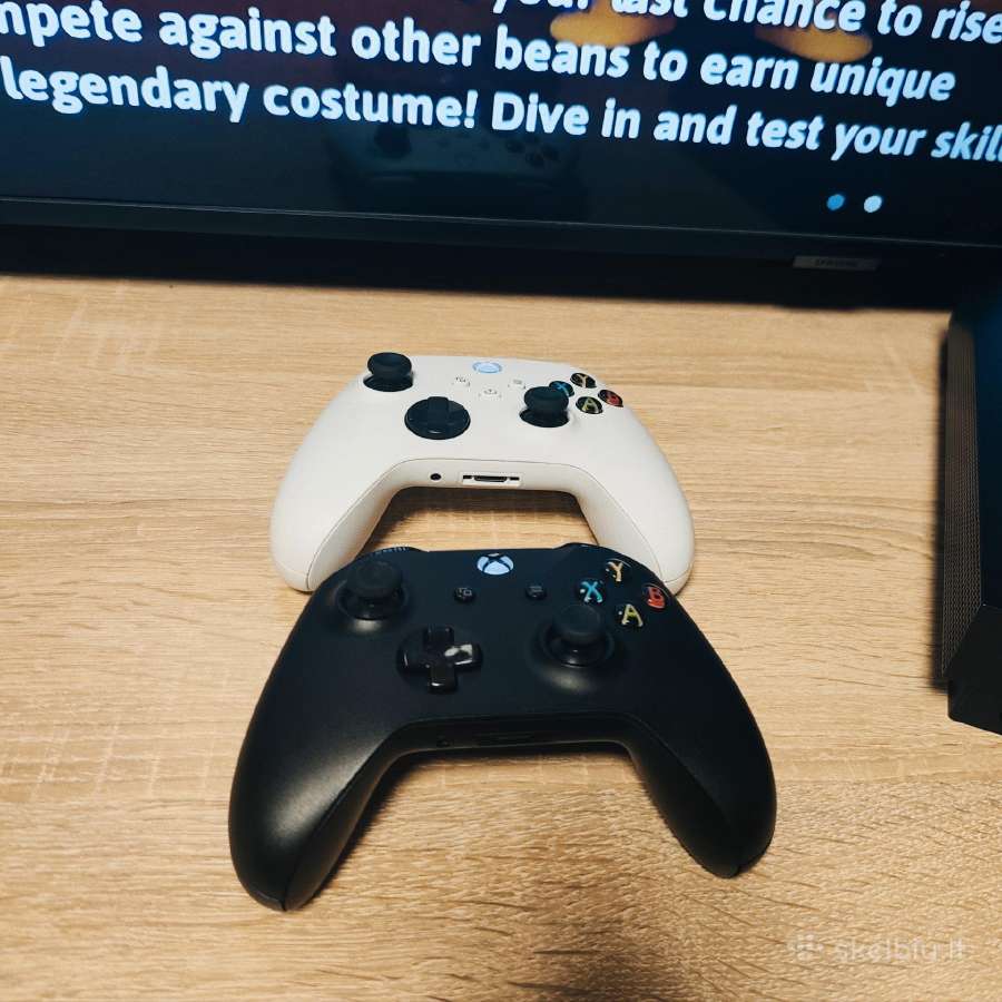 Xbox One X 1tb + 2 pulteliai + originali dėžė - nuotraukos Nr. 3