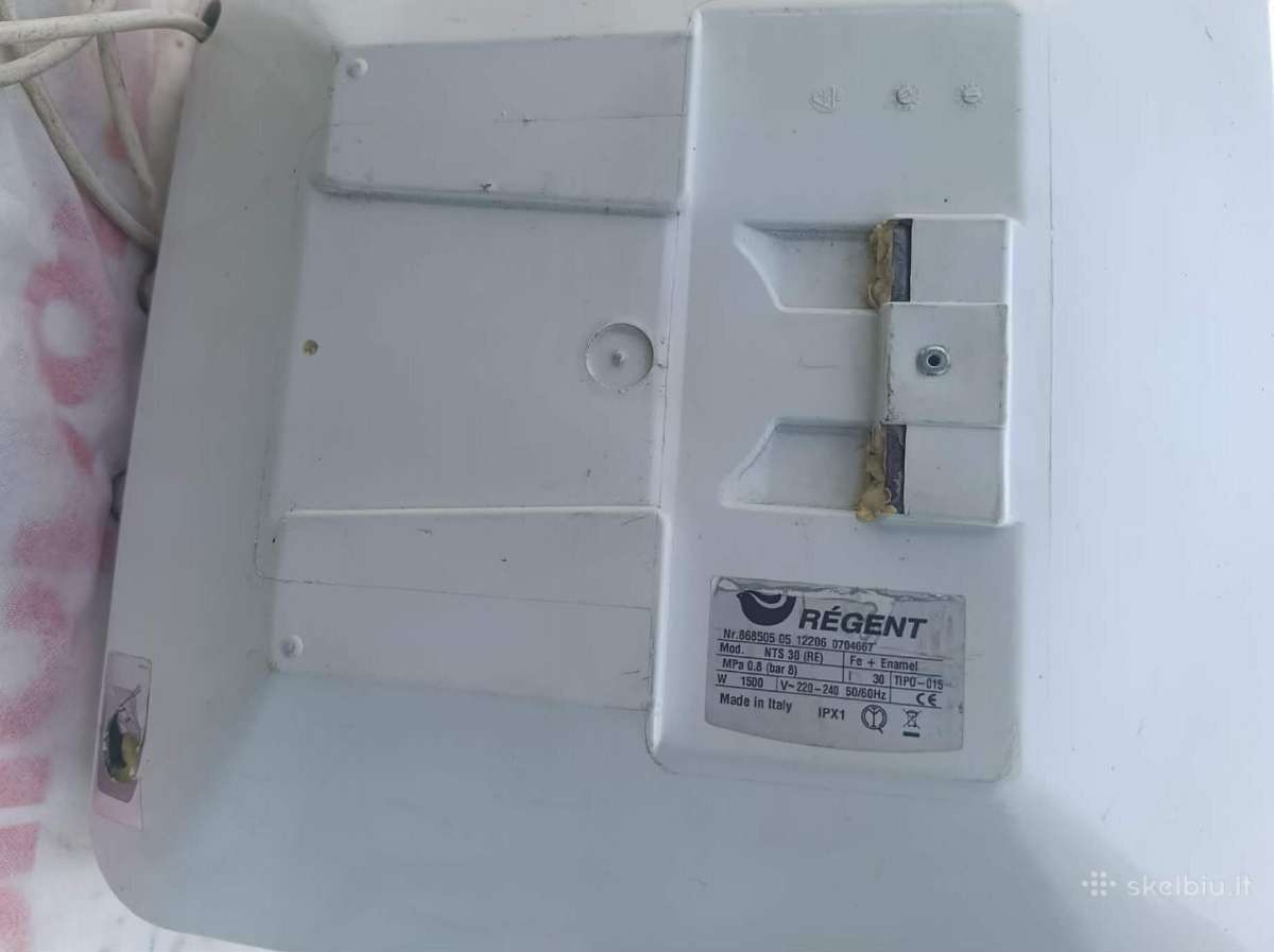 Regent 30 l elektrinis boileris –pilnai veikiantis - nuotraukos Nr. 2