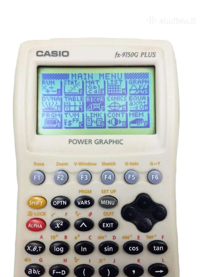 Mokslinis skaičiuotuvas Casio Fx-9750g Plus - nuotraukos Nr. 2