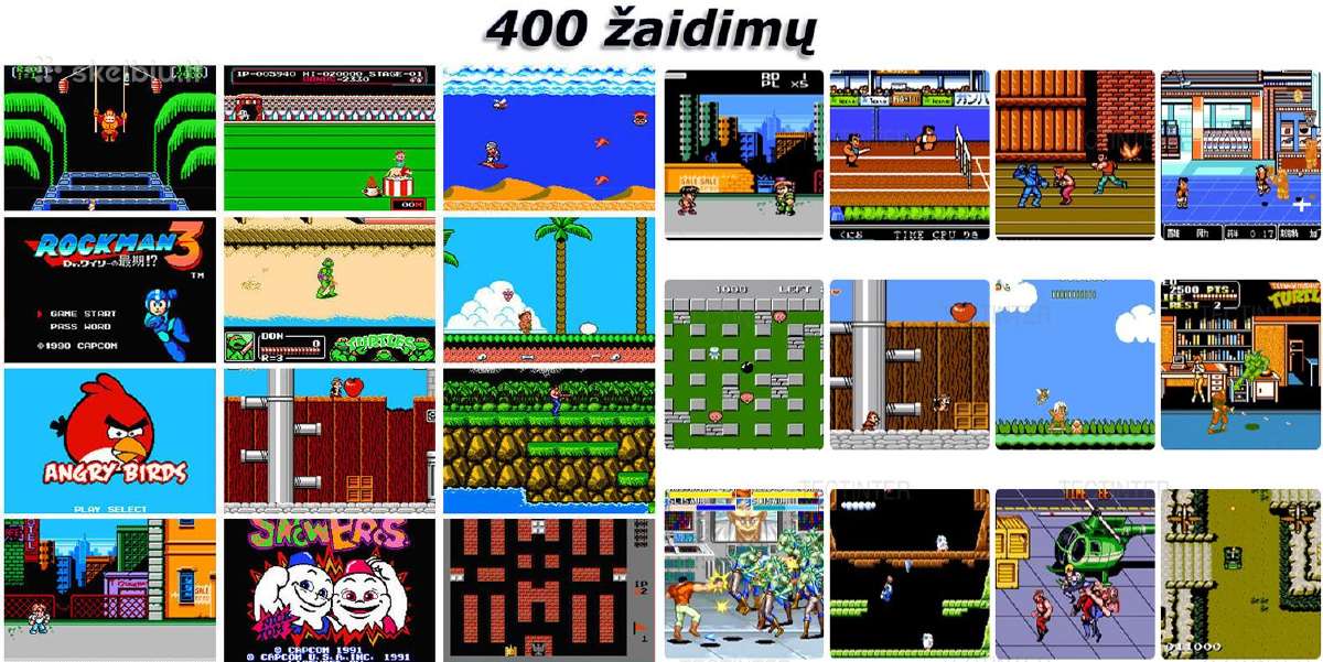 Nešiojama retro žaidimų konsolė - nuotraukos Nr. 3