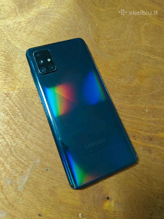 Samsung Galaxy A71 128gb 6gb RAM - nuotraukos Nr. 2