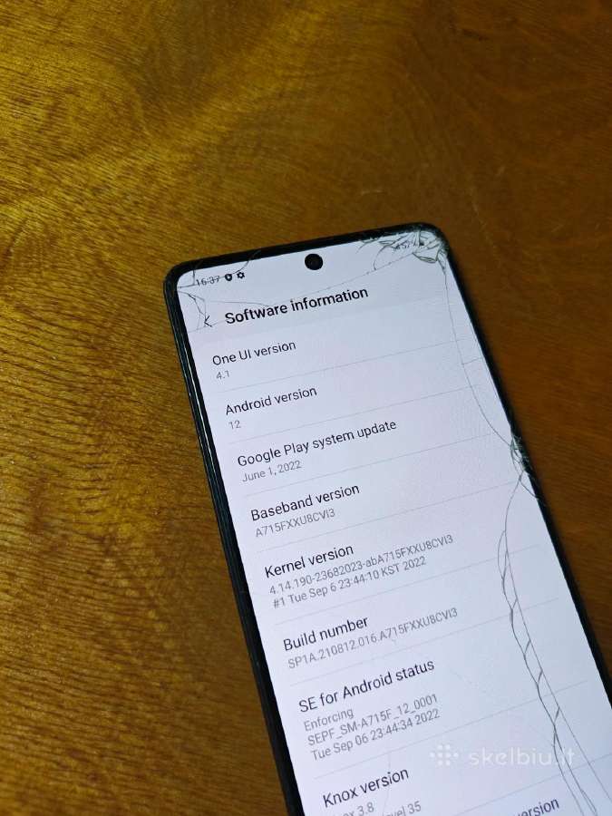 Samsung Galaxy A71 128gb 6gb RAM - nuotraukos Nr. 5