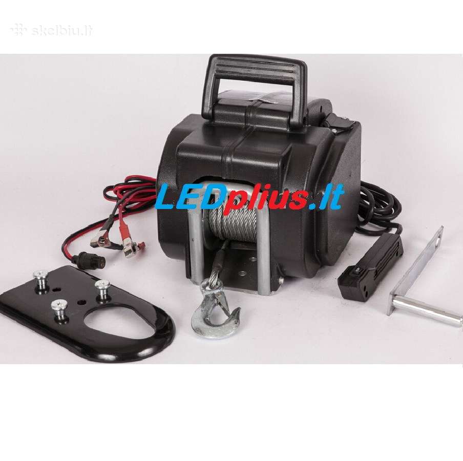 12v mobili tempimo/ kėlimo gervė 5000lb/2268kg