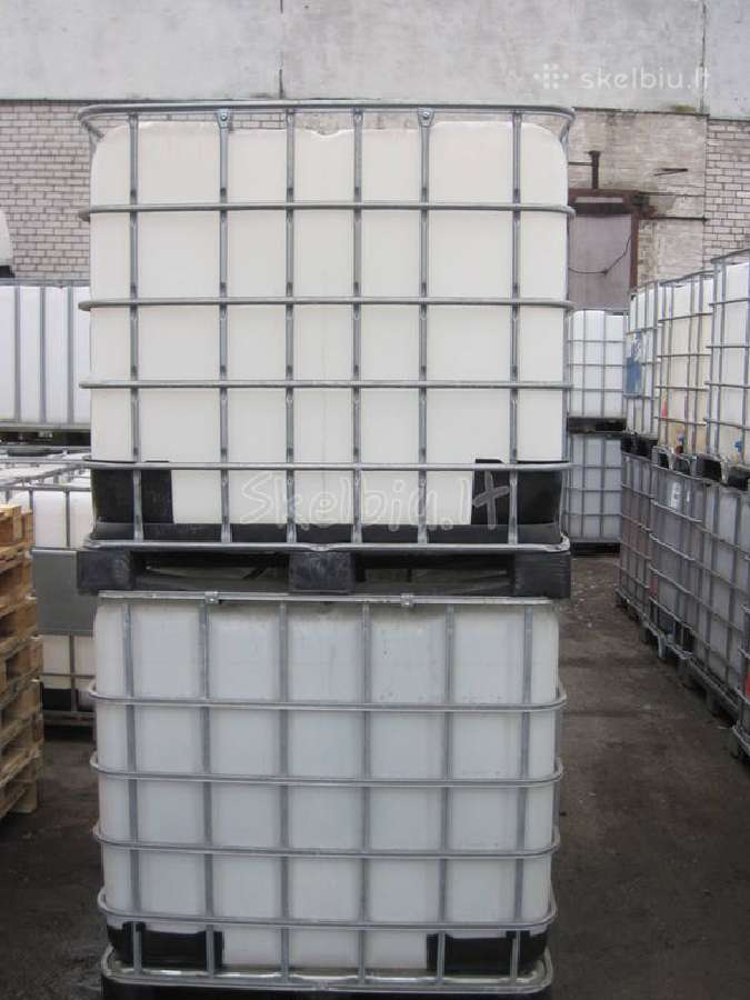Maistines talpos ibc 1000 litru. - nuotraukos Nr. 2