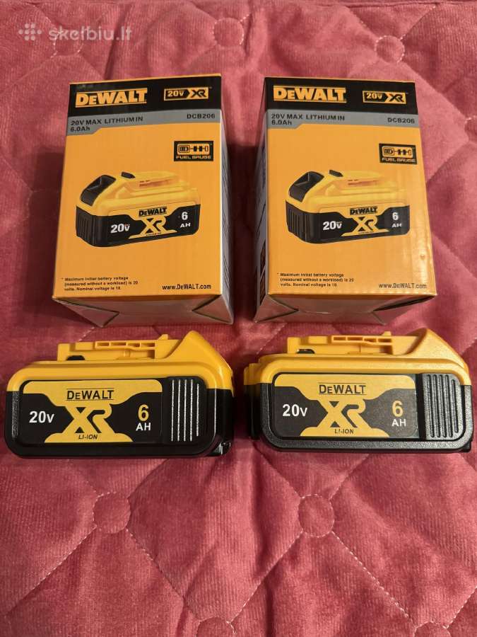 Dewalt 6ah ( Analogai ) - nuotraukos Nr. 2