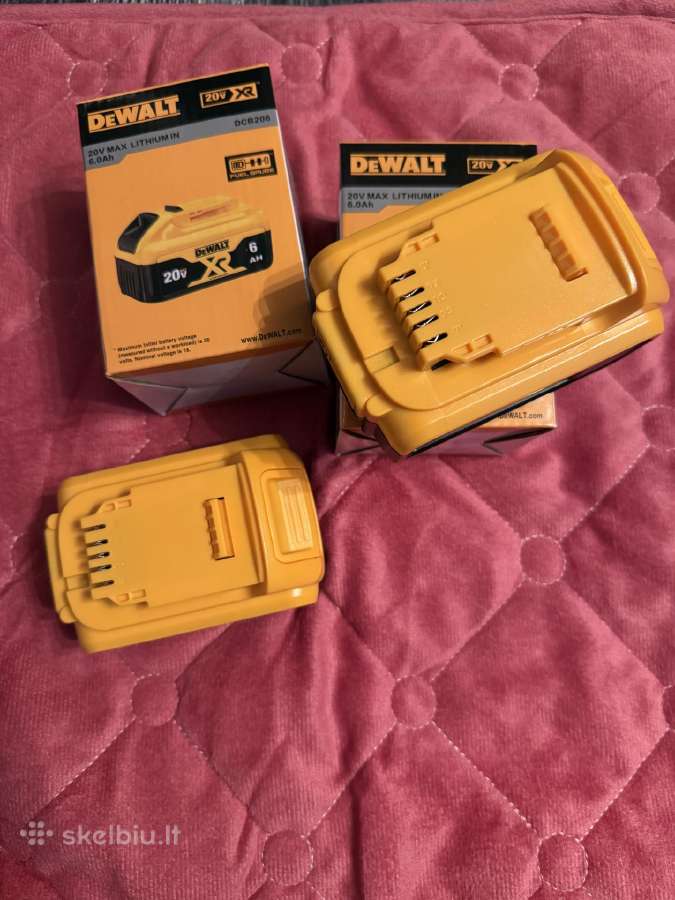 Dewalt 6ah ( Analogai ) - nuotraukos Nr. 3